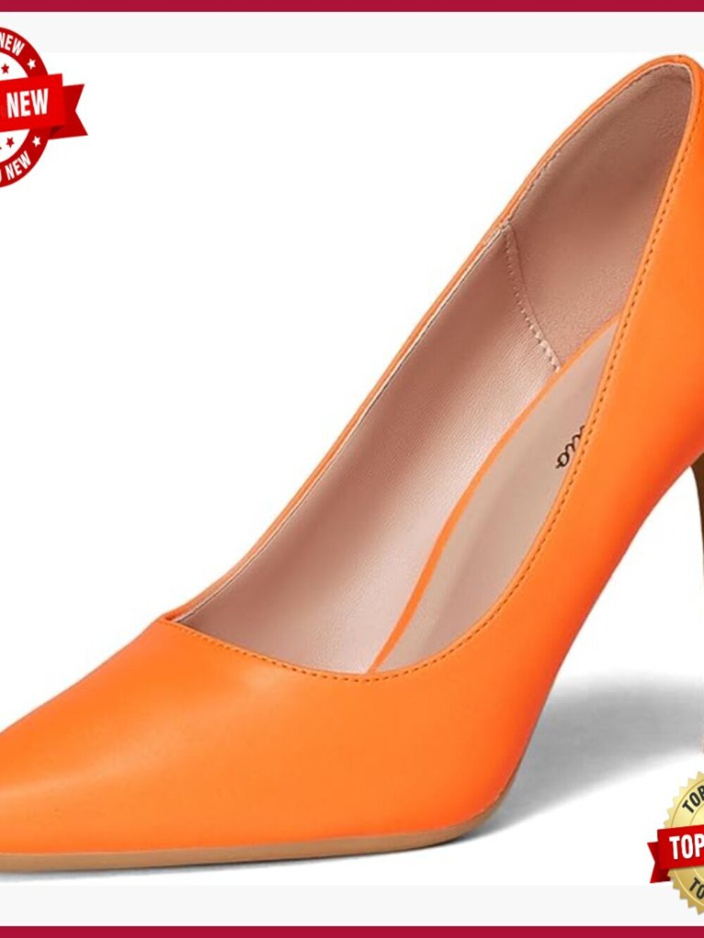 Women's Pointed Toe Stiletto Heels - Dress Pumps 4 Inch Heel